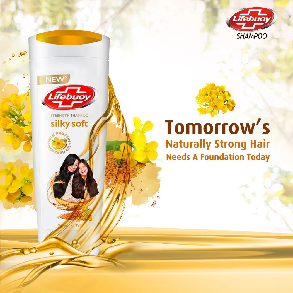 Lifebuoy Shampoo Naturally Silky Methi Dana 175ml