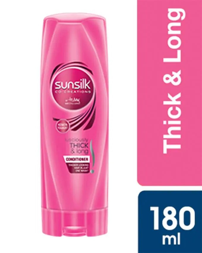 Sunsilk Conditioner Thick And Long Pink 180ml