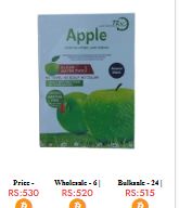 Apple Hair Color Natural Black Ammonnia Free Box 10pcs Sachet Box Small