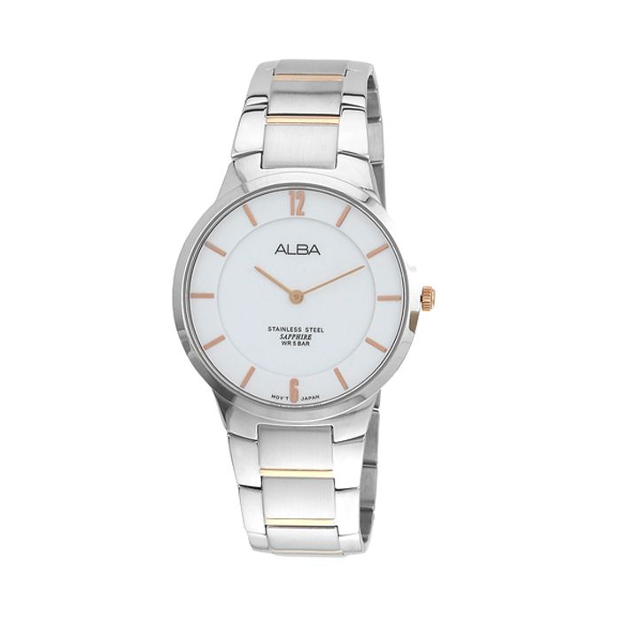 Alba Stainless Steel WR 5 Bar Watch