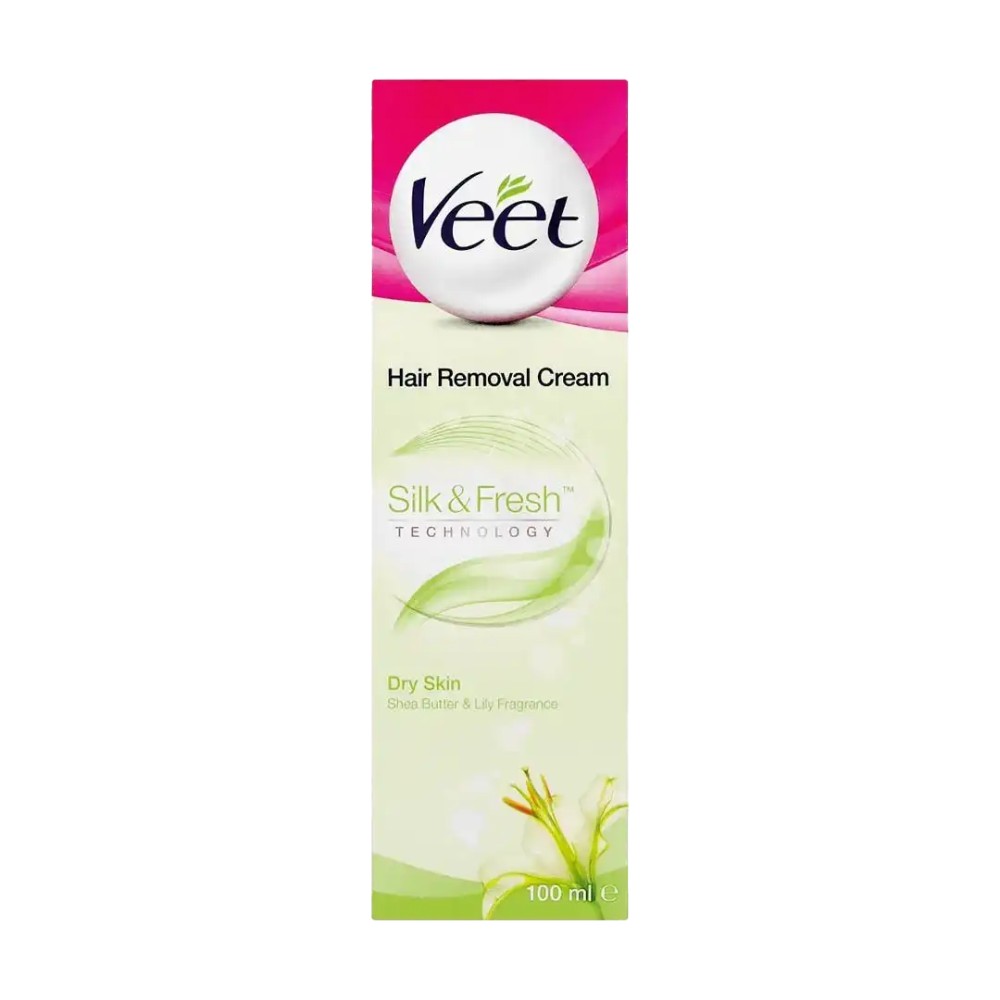Veet Hair Removal Cream Dry Skin Green 32g Small Extra Free