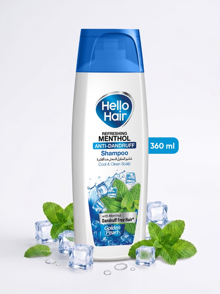 Hello Hair Refreshing Menthol Shampoo 360ml