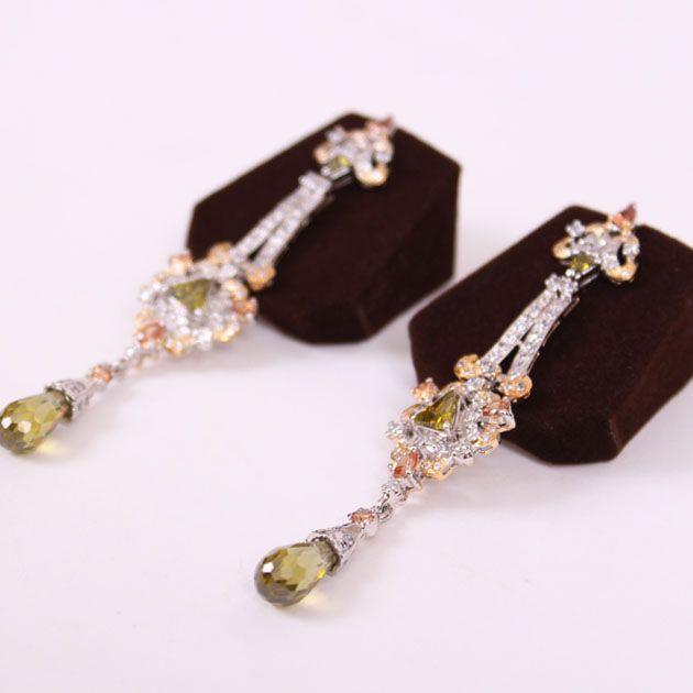 Triangular Top Earrings