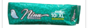 Nina Sanitary Pads XL 10PADS - 10