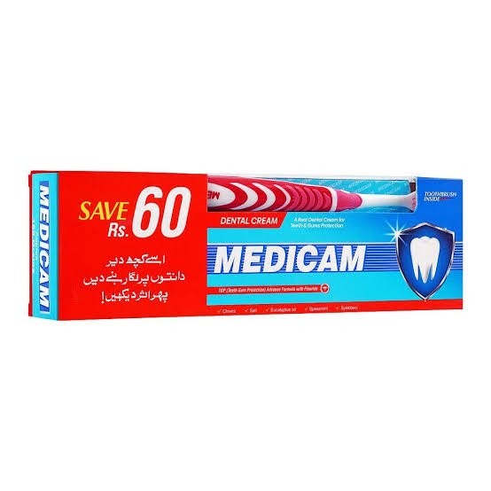 Medicam Toothpaste Brush Pack 180g
