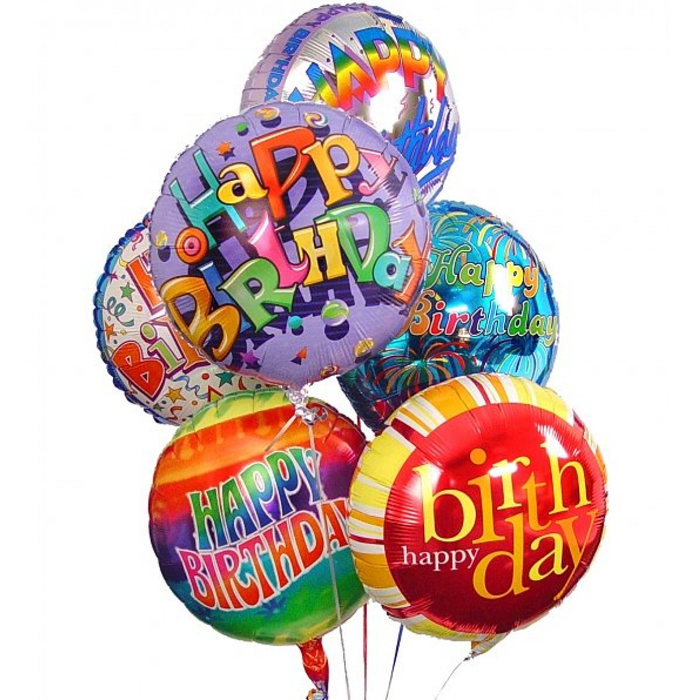 Colorful Birthday Balloons
