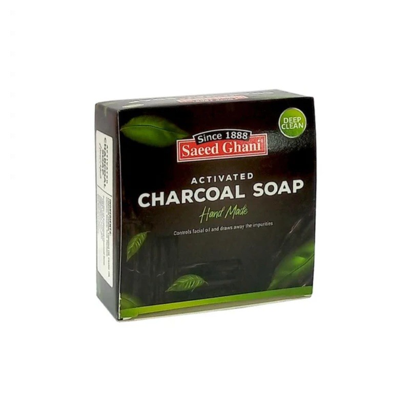 Saeed Ghani Charcoal Soap 90g