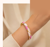 Viral Enamel Bangle