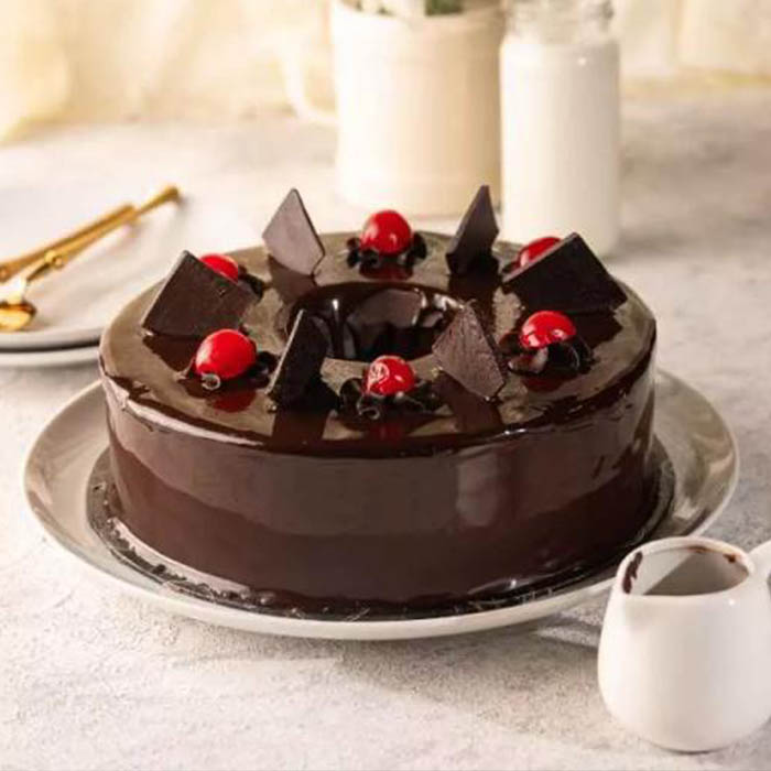 Dark Chocolate Cake From Kitchen Cuisine