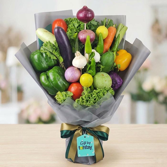 Fresh Garden Eatable Bouquet
