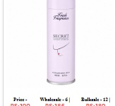 Fresh Fragrance Secret Perfumed Body Spray 200ml