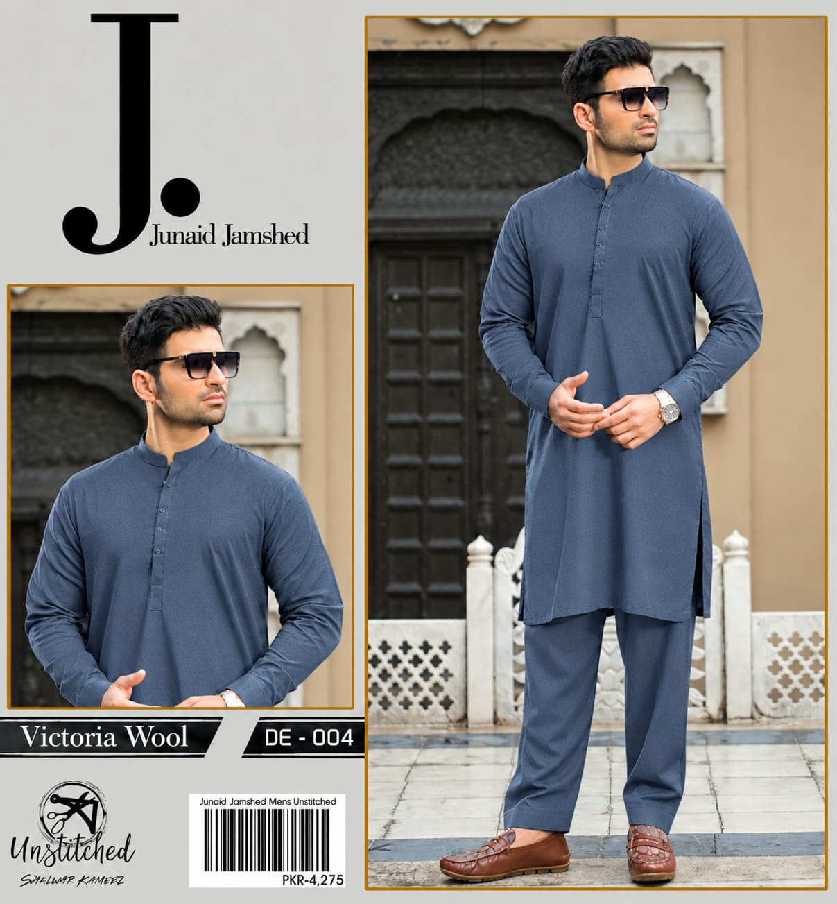 Pashmina Printed 3PC Suit - DESIGN 03
