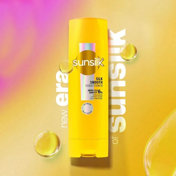Sunsilk Conditioner Nourishing Silky And Smooth Yellow 180ml
