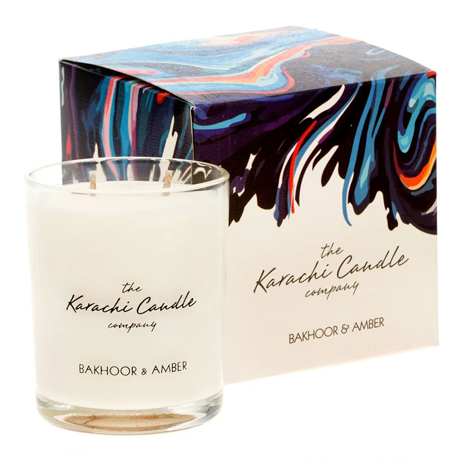 Bakhoor and Amber Medium Candle Jar