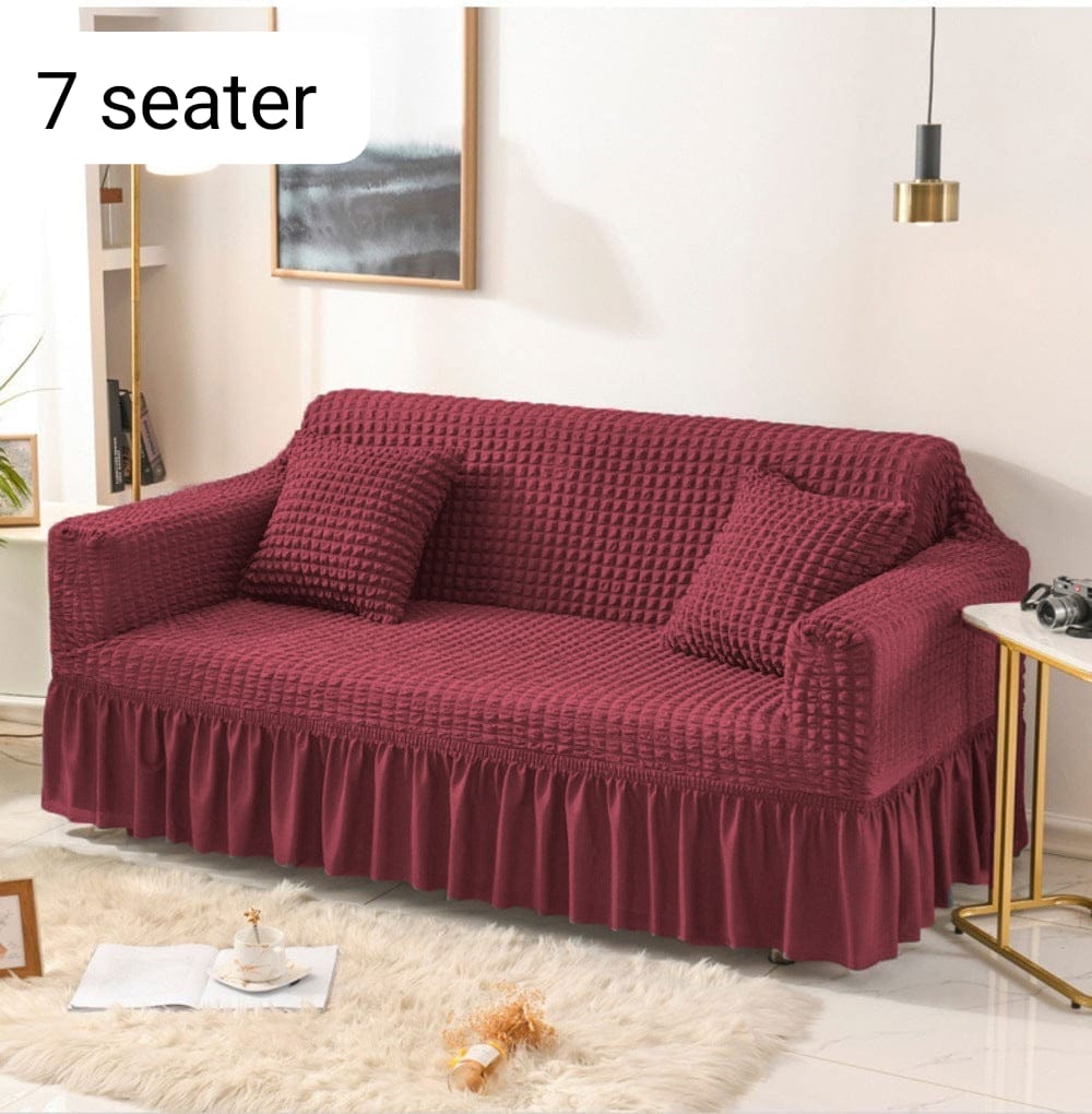 Persian Jersey Bubble Sofa Cover 7 Seater - DESIGN 02