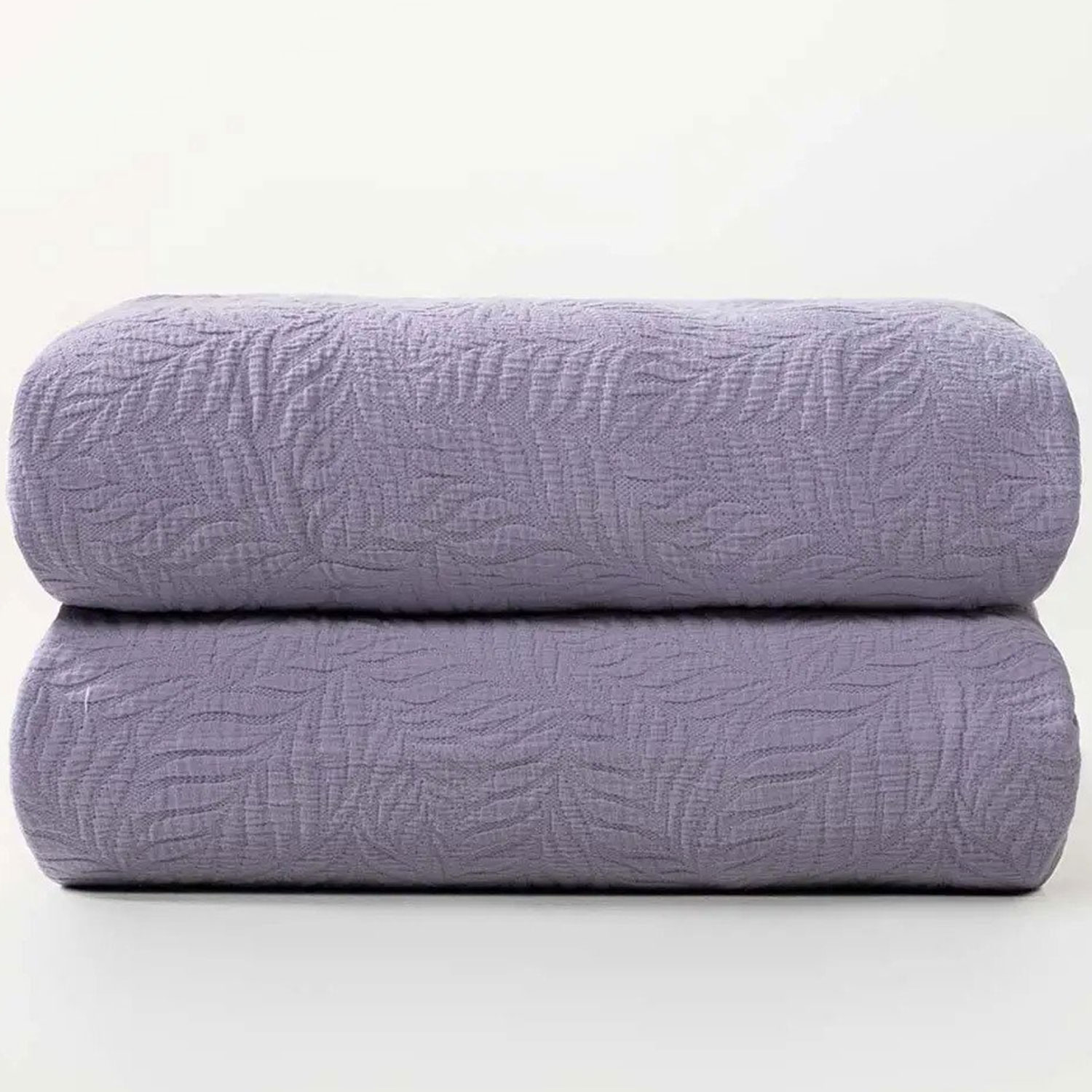 Lavender Matelasse Blanket