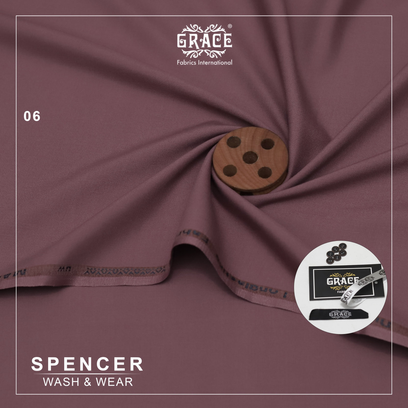 J. Dark Wool Men Unstitched Suit - DESIGN 07