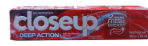 Close Up Deep Action Toothpaste Red 160g 123ml