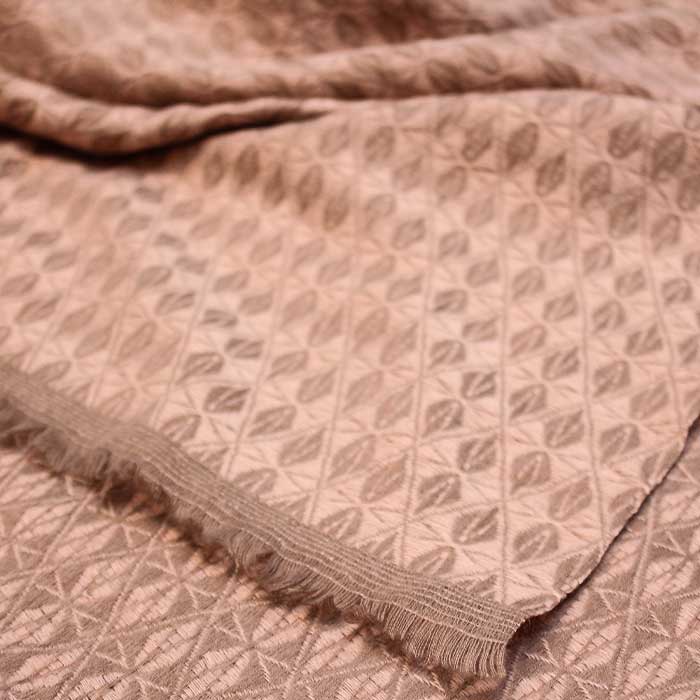 checkered shawl - Brown