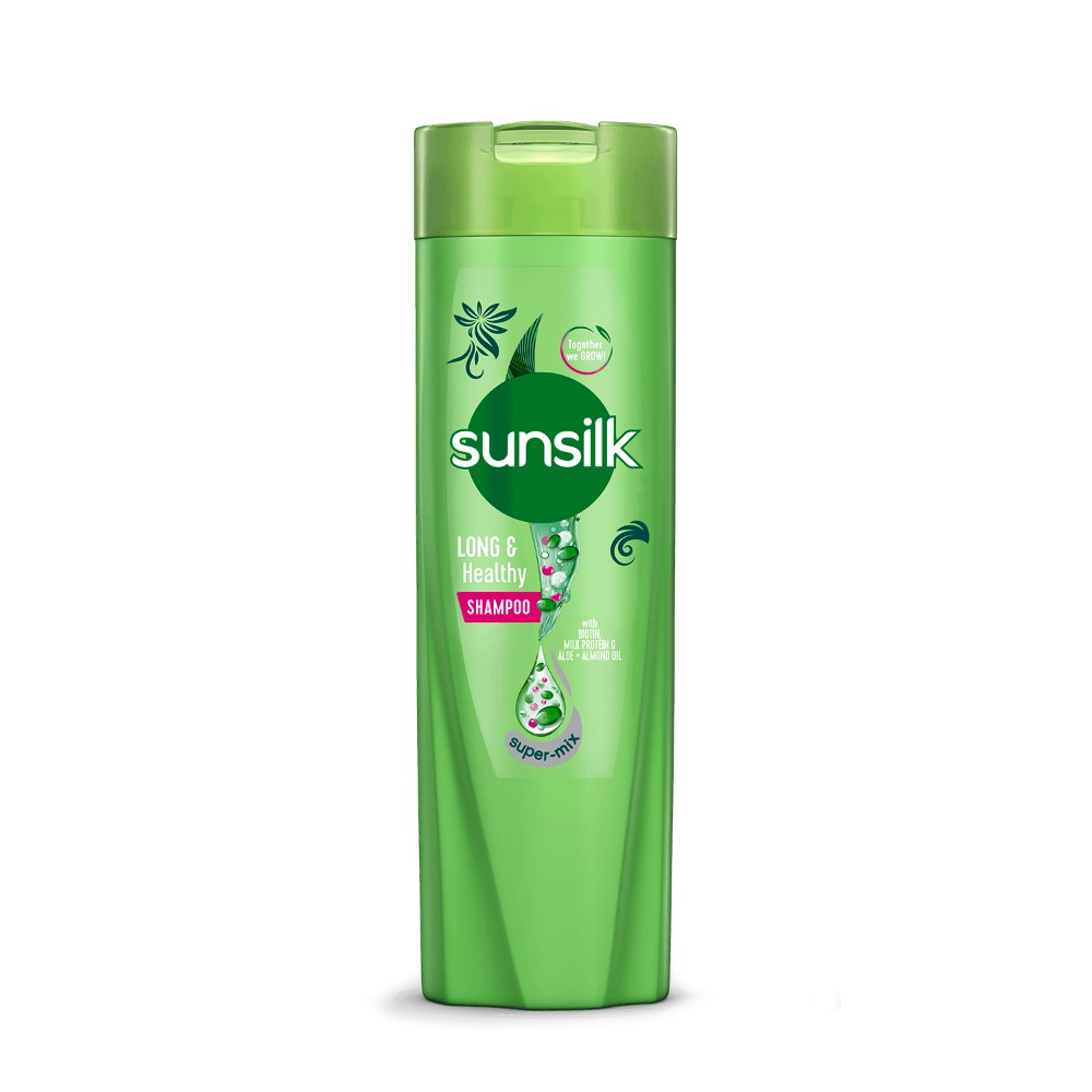 Sunsilk Shampoo Long And Healthy Growth Green 185ml Medium