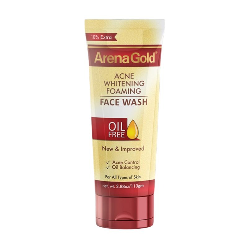 Arena Gold Acne Glowing Foaming Face Wash 60g