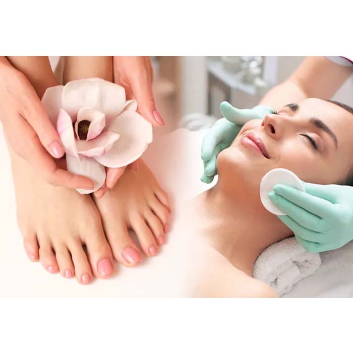 Mani Pedi And Facial Voucher