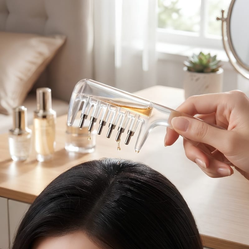 Crystal Hair Oiling Comb