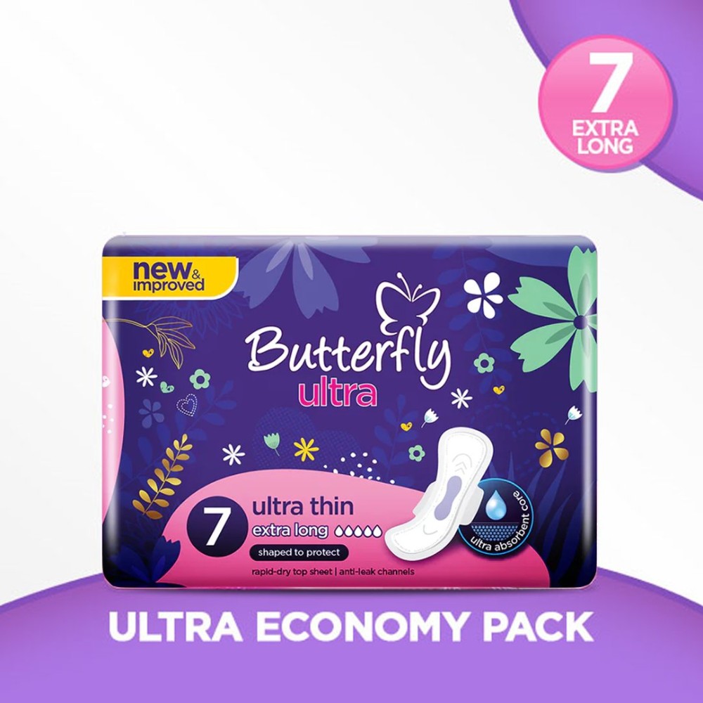 Butterfly Ultra Sanitary 7PADS Long
