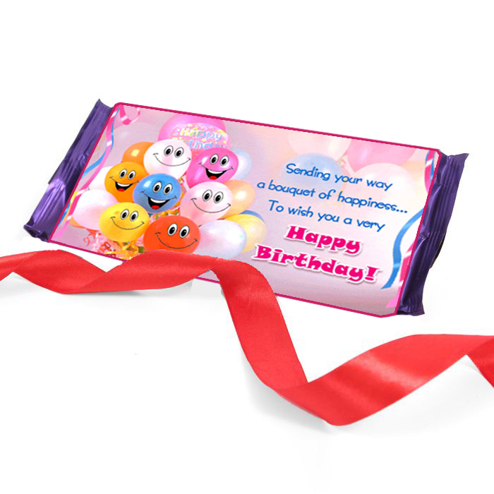Happy Birthday Chocolate Bar