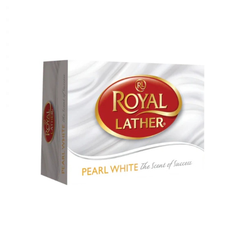 Royal Lather Pearl White Soap 125g
