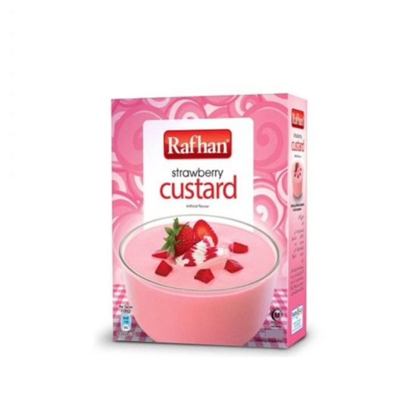 Rafhan Strawberry Custard 275g