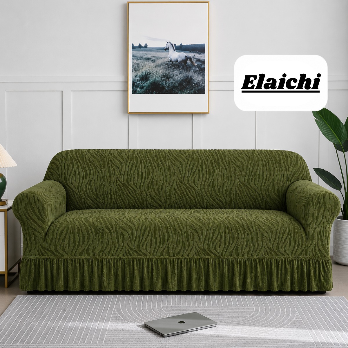 Zebra Style Sofa Covers - Elaichi