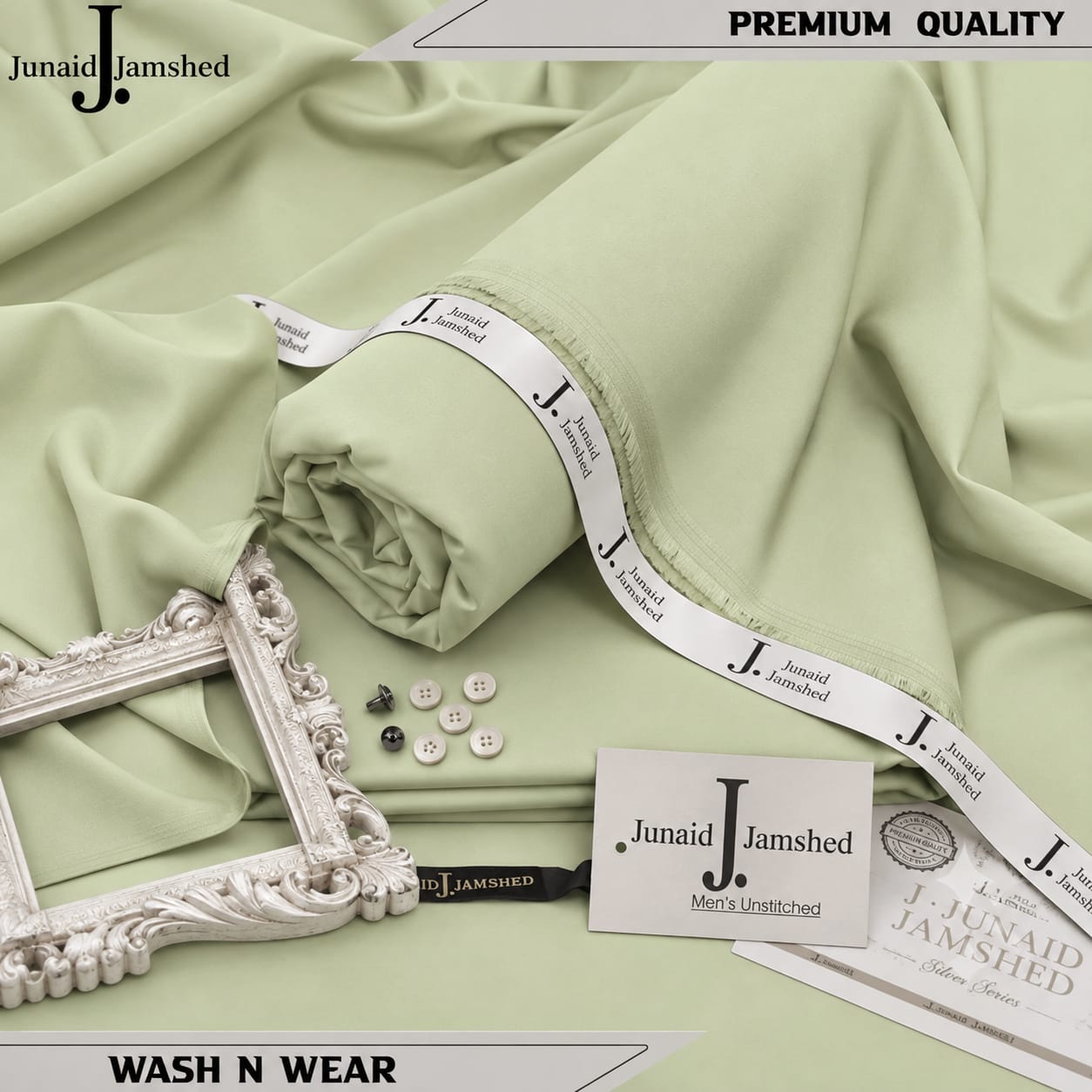 J. Four Season 2026 Wash And Wear Airjet Mens - Pista