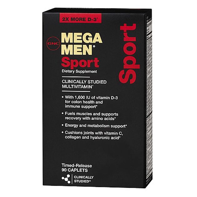 GNC Mega Men Sport 90 Caplets