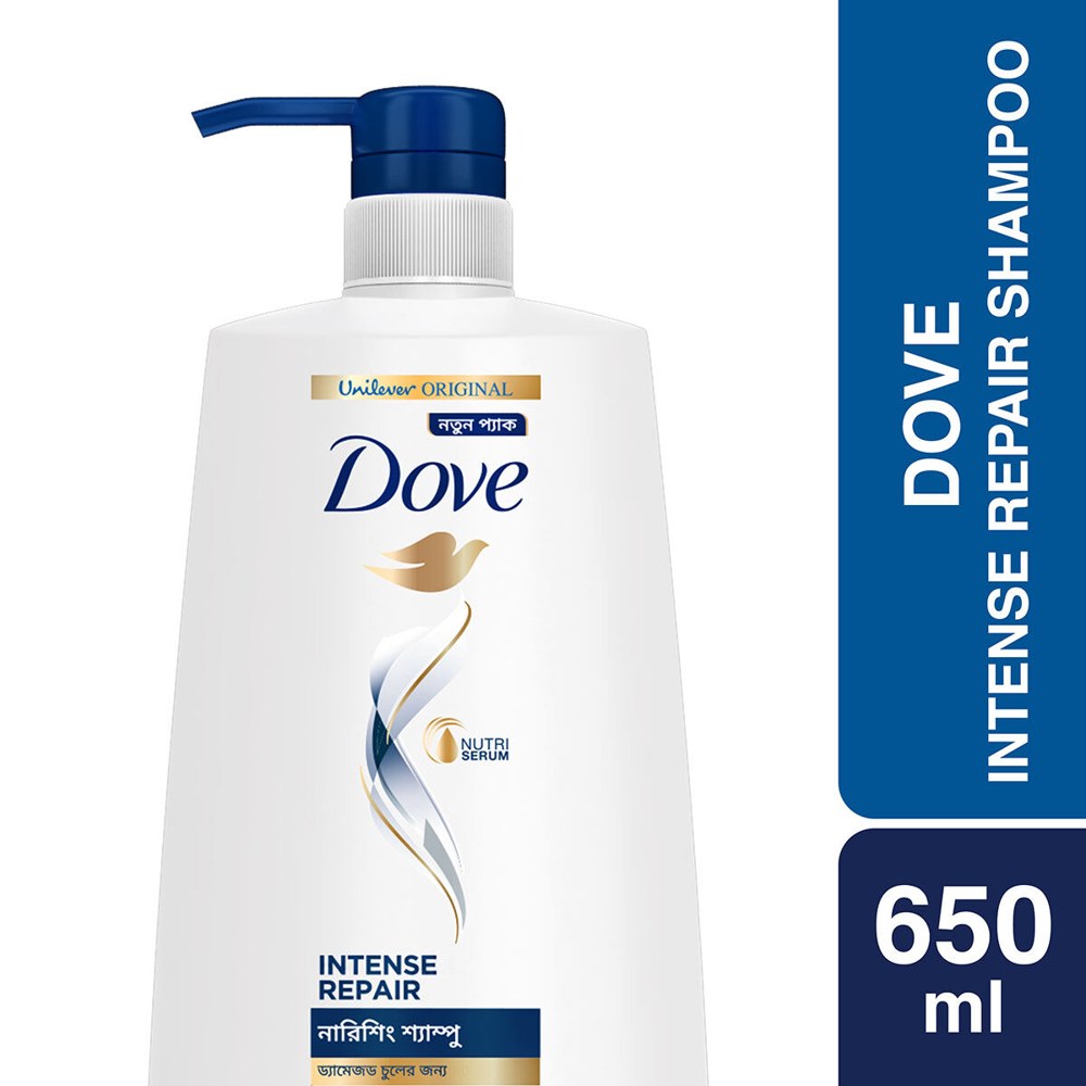 Dove Shampoo Intense Repair Pump