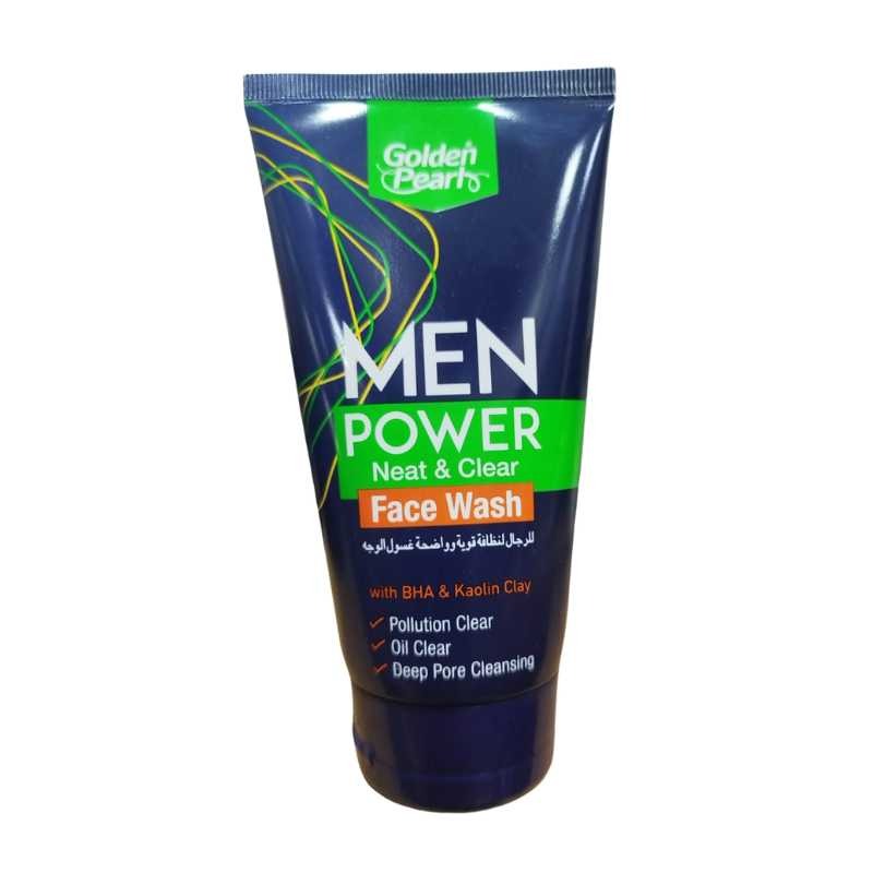 Golden Pearl Men Power Neat And Clear Face Wash 150ml