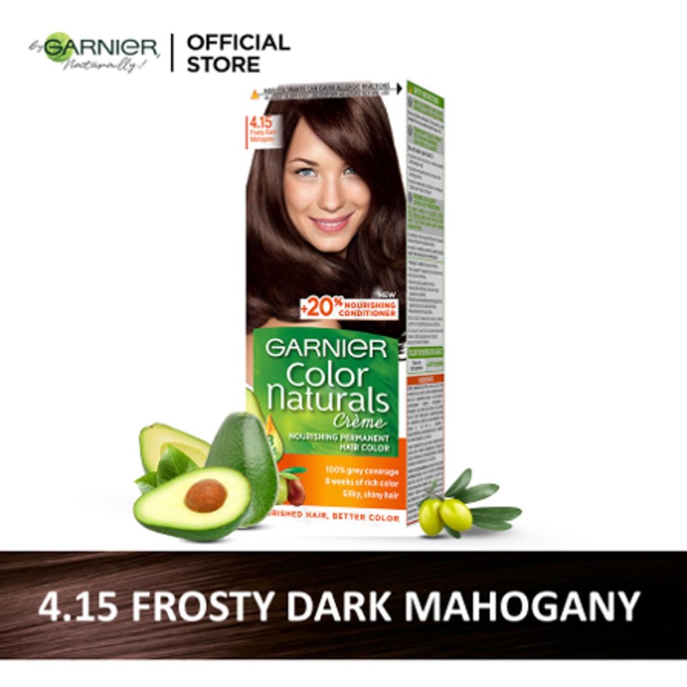 Garnier Hair Colour Frosty Dark Mahogany 4 15 Box