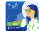 Trust Sanitary Napkins Extra Long 8 Pads