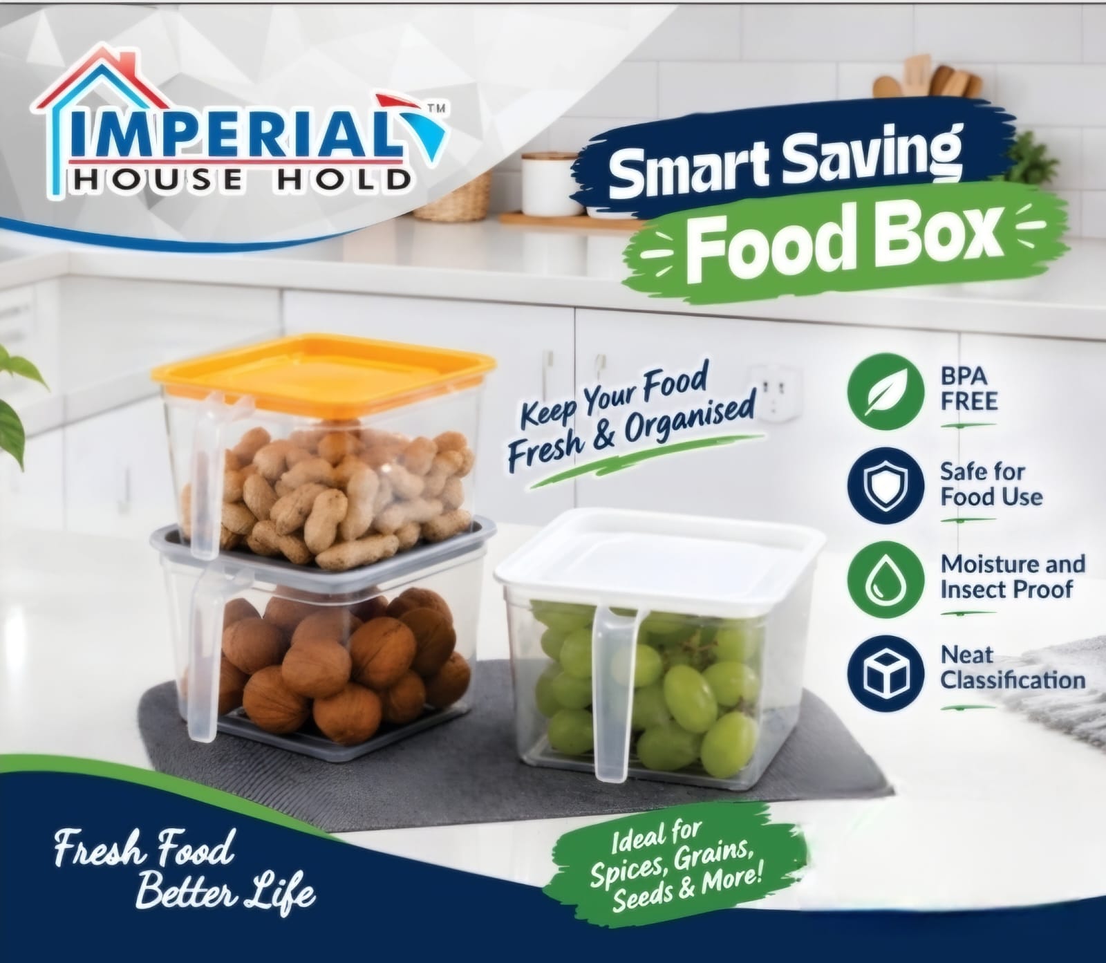 HT Smart Serving Food Box
