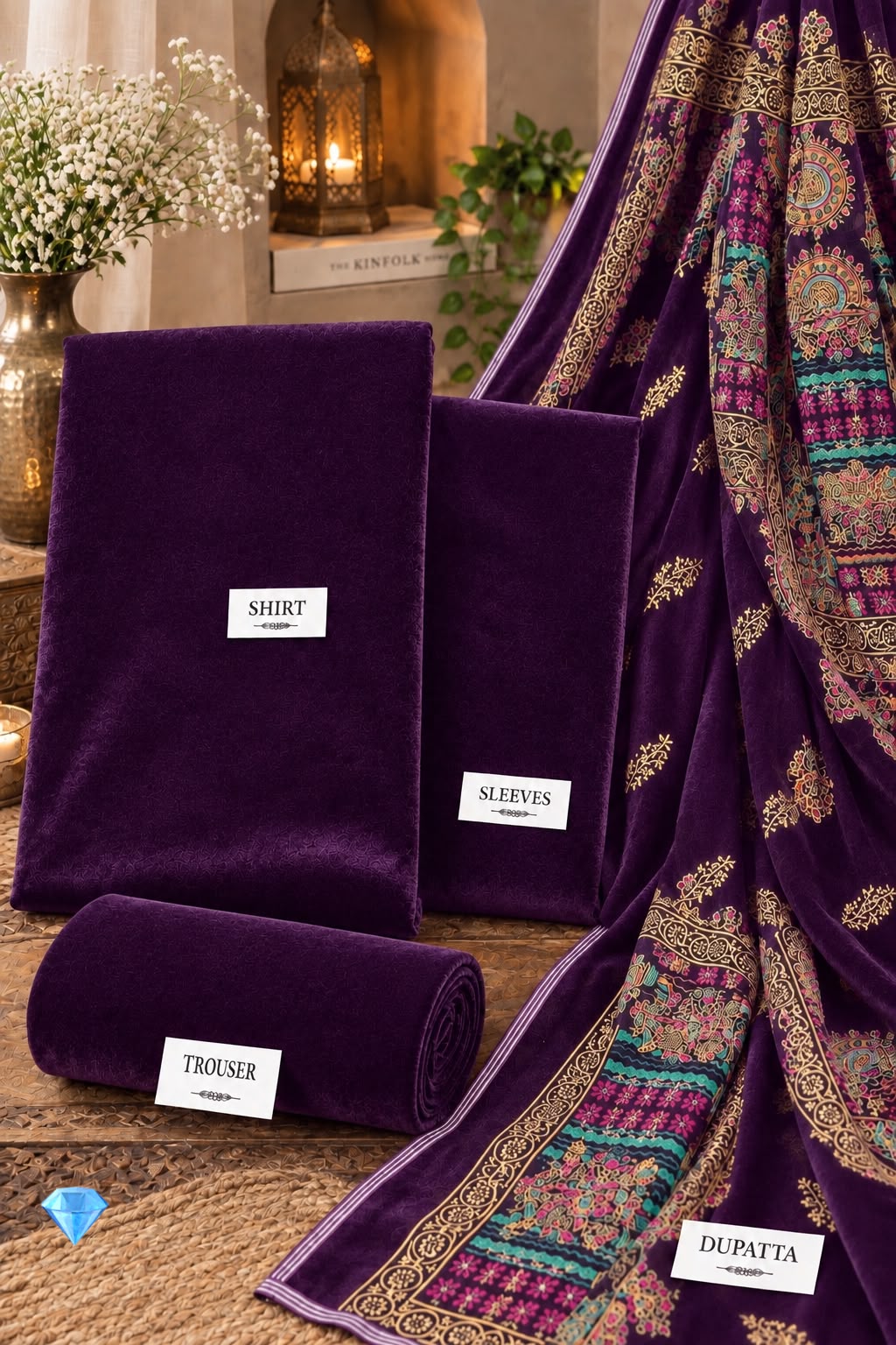 Velvet 9000 Original 3pc Collection - DESIGN 06