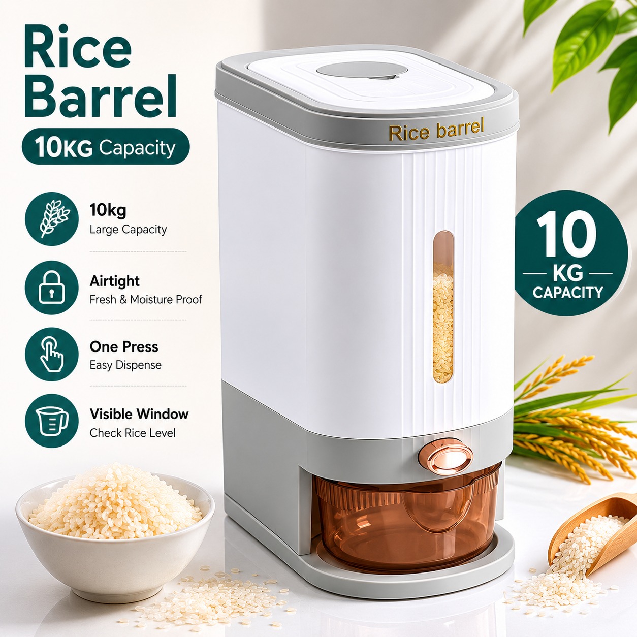 Rice Barrel 10 KG