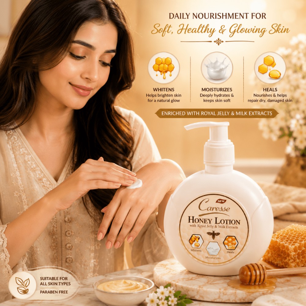 Caresse Honey Lotion 12 Sachet