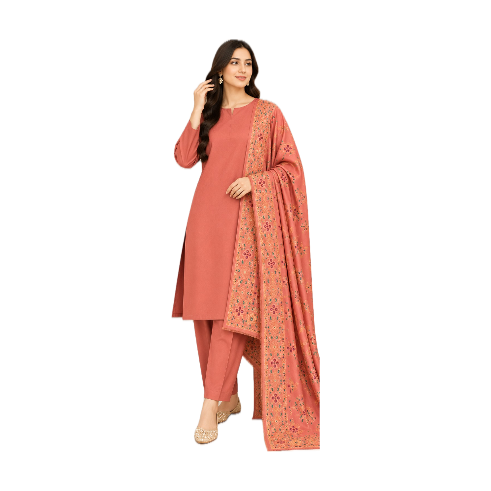 Danak Marina 3 PC Suit - Coral / Rust