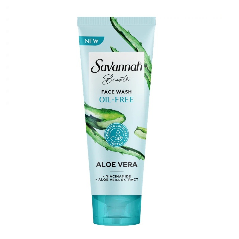 Savannah Beaute Facewash Oil Free Aloevera 100ml