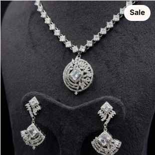 Silver Crystal Set