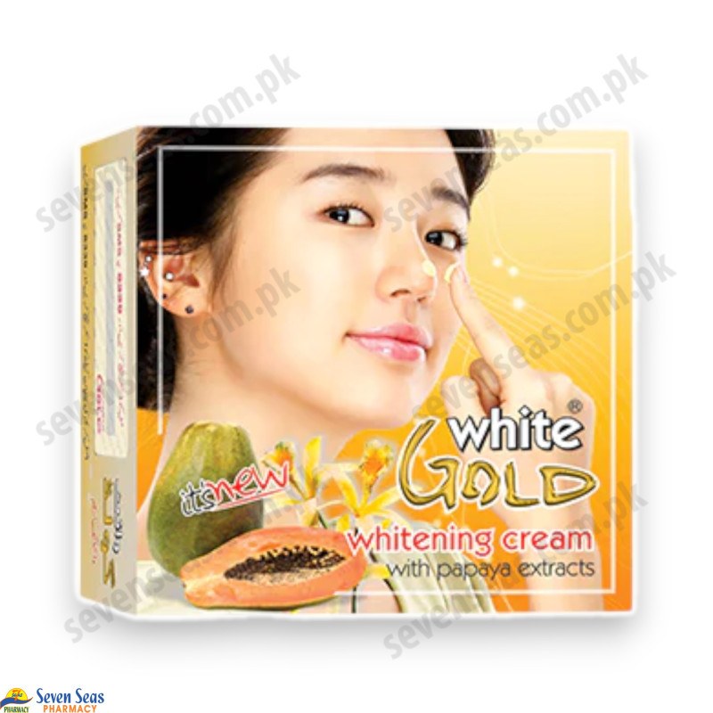 White Gold Cream Papaya Yellow
