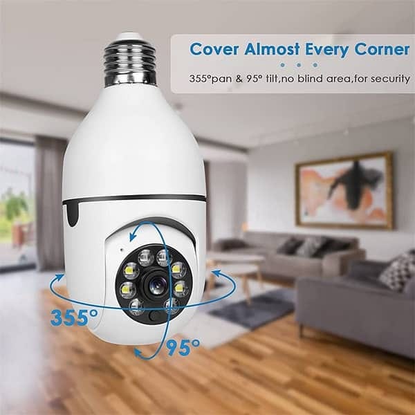 Bulb Camera WiFi 360 Panoramic