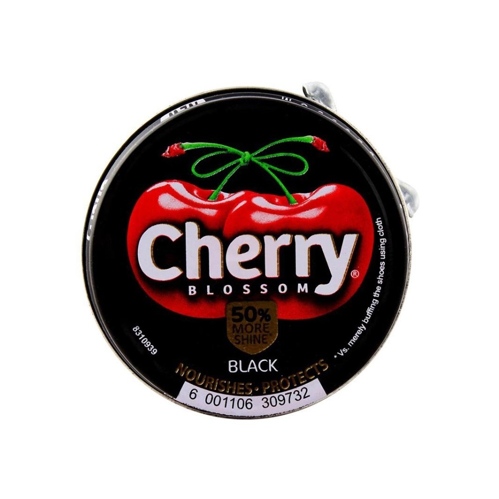 Cherry Shoe Polish Black 42ml