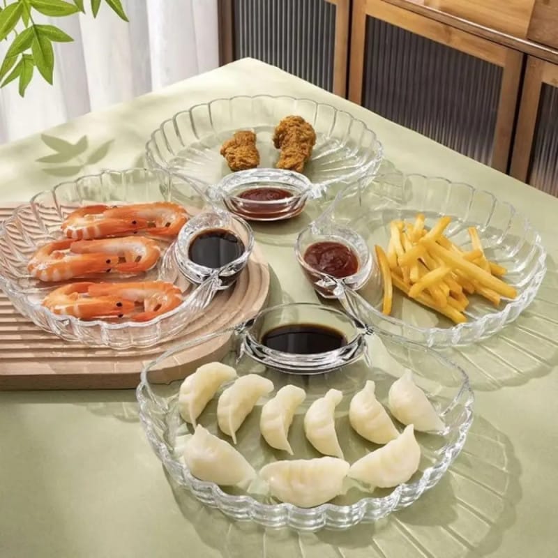 Sea Shell Dumpling Plate