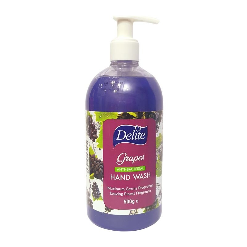 Delite Grapes Anti Bacterial Hand Wash 500g
